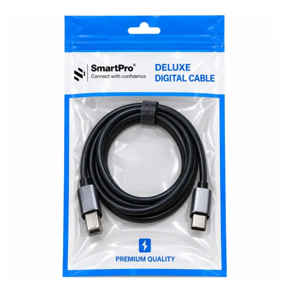 Smart-Pro Type-C Printer Cable with IC 1.5m